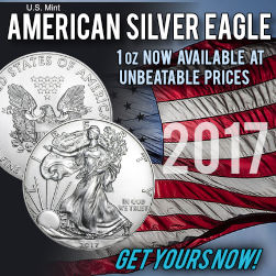 2017 American Silver Eagles best prices available now!